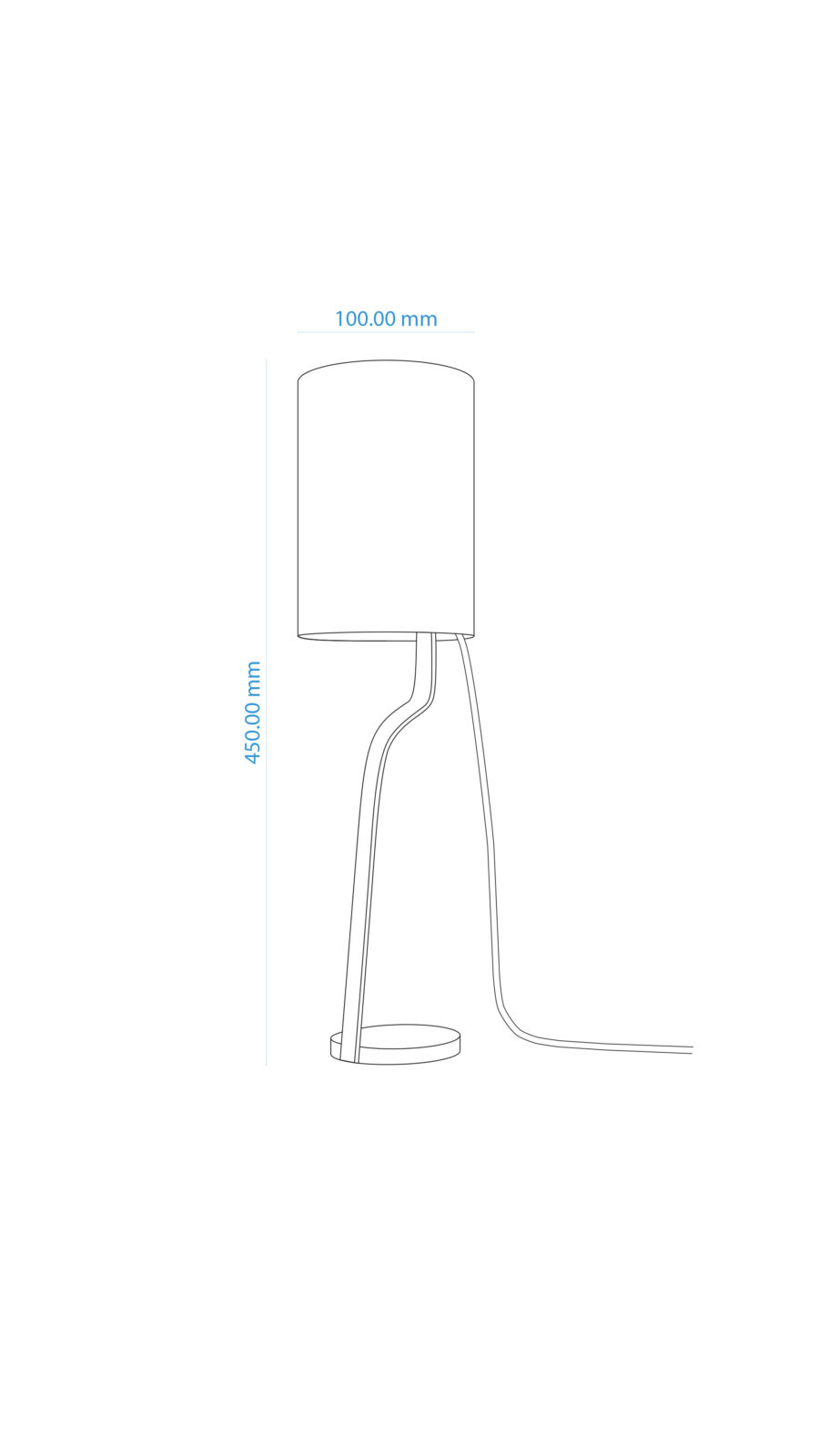 Liquid Stone - Small Table Lamp