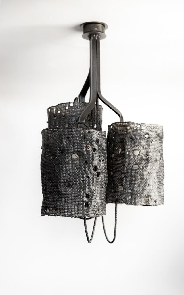 Mesh Chandelier (3)