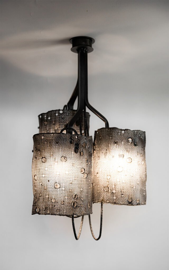 Mesh Chandelier (3)